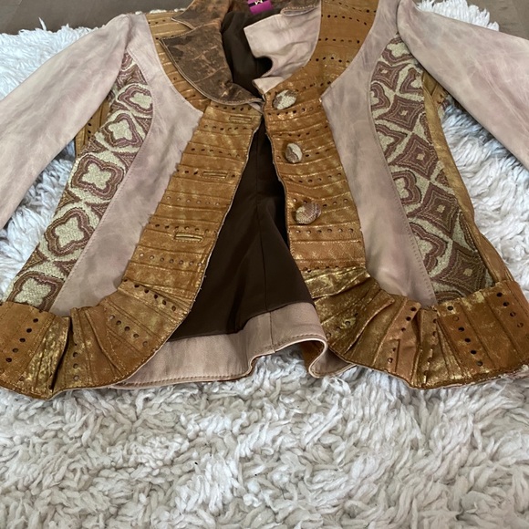 Save The Queen Panel Blazer Women size M - Picture 3 of 9